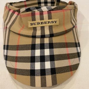 Burberry golf visor